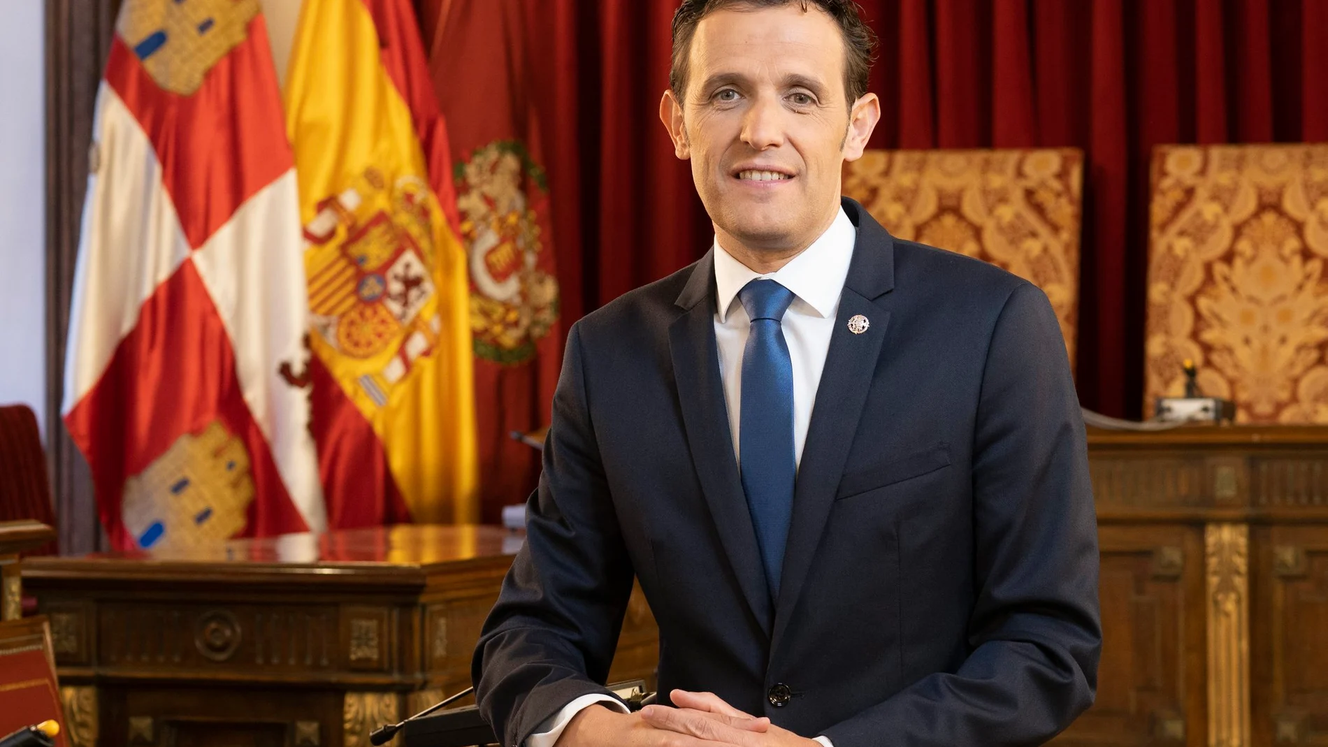 Conrado Íscar, presidente de la Diputación provincial de Valladolid