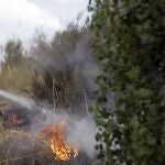 Incendio en San Rafael (Segovia) que llegó a nivel 2