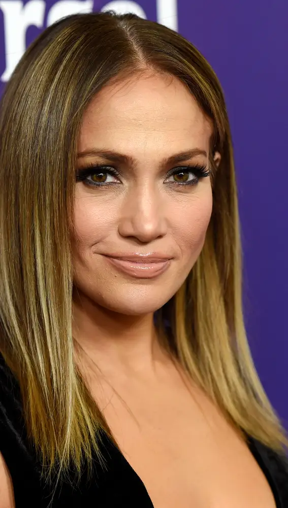 Jennifer Lopez en la fiesta de la NBC en 2017.