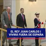 Juan Carlos se traslada fuera de España