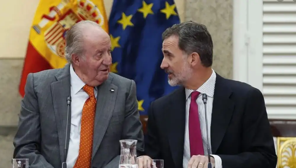Don Juan Carlos y Don Felipe