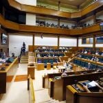 Imagen de la sesión constitutiva del Parlamento Vasco el pasado 3 de agosto