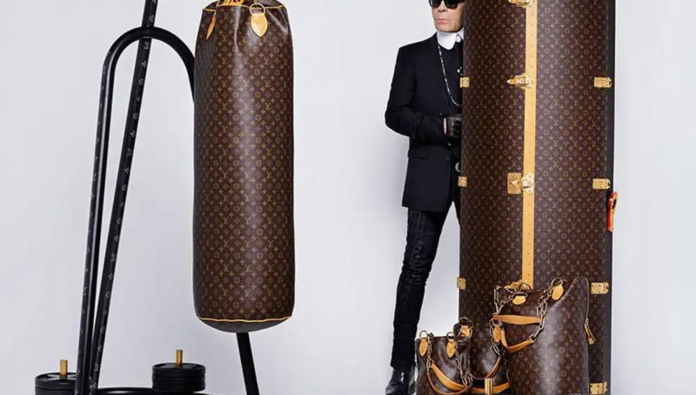 Así es el saco de boxeo de lujo de Louis Vuitton. ¿Disponible por 175.000  dólares?