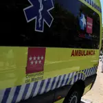 Una ambulancia del SAMUR 