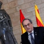 El presidente de la Generalitat, Quim Torra