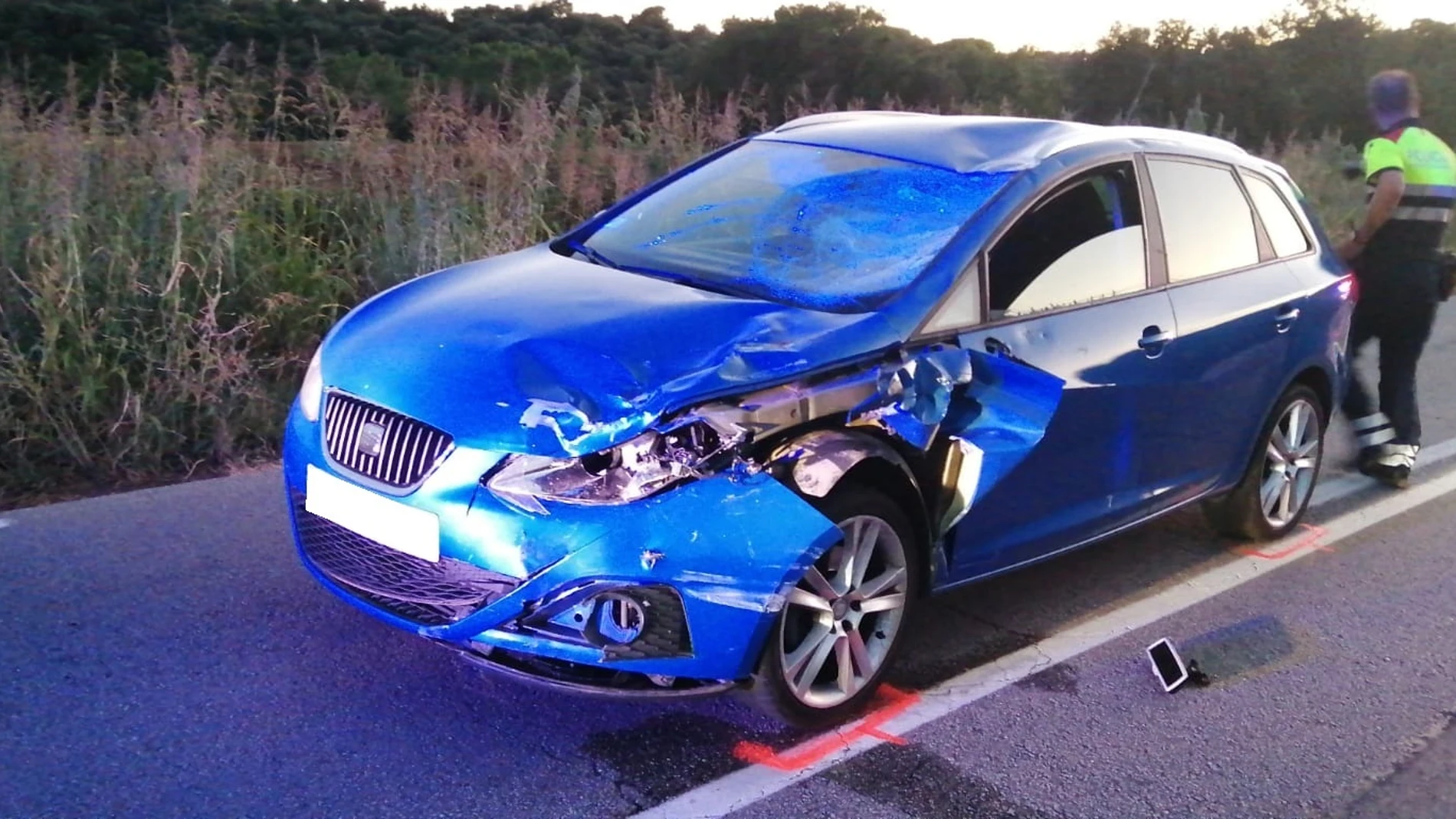 Sucesos.- Muere un ciclista atropellado por un coche en Sant Pere de Vilamajor (Barcelona)