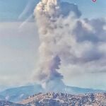 Incendio en Castell de Castells