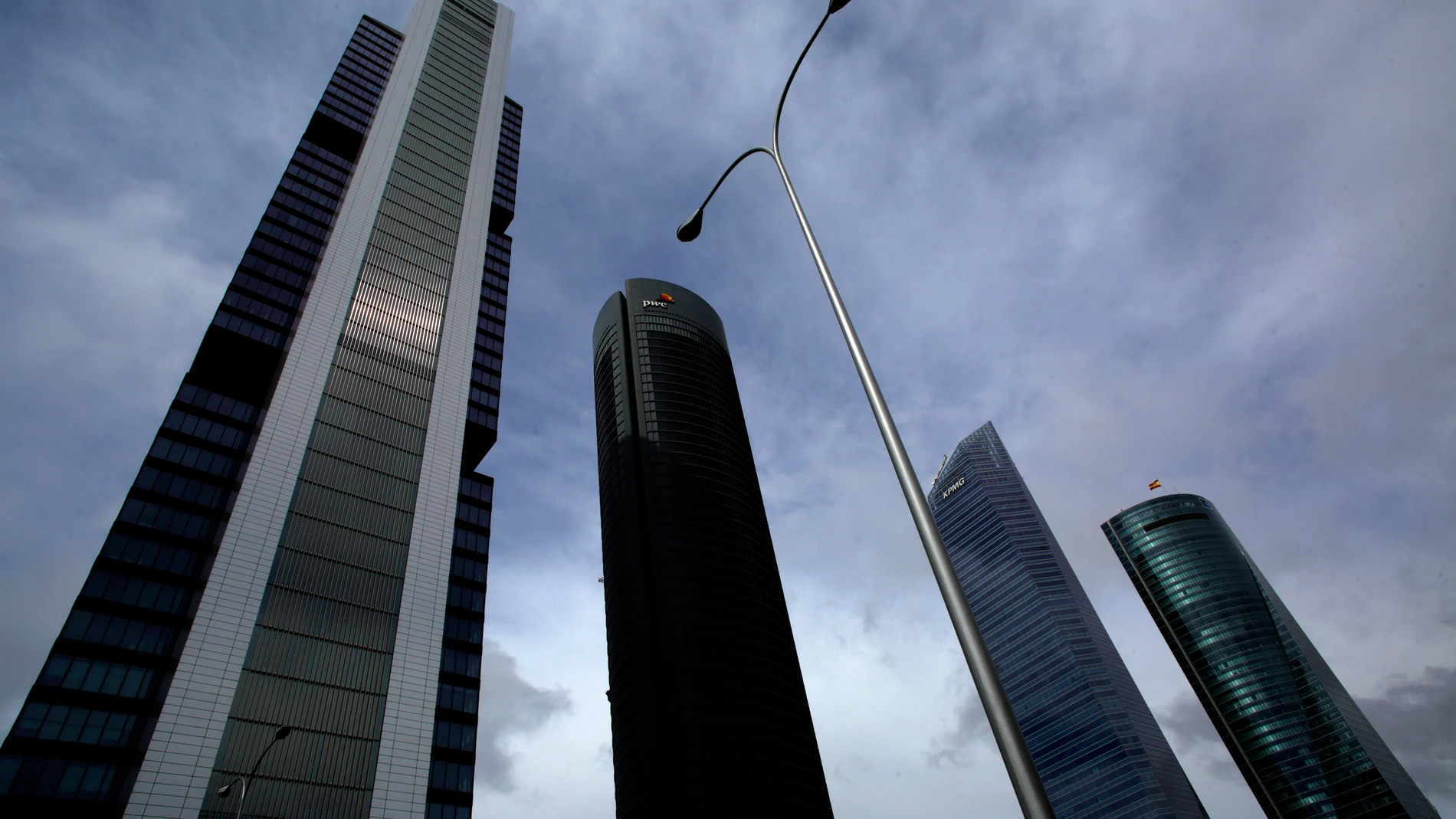 Las Cuatro Torres conforman el "skyline" de Madrid