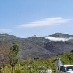 Incendio en la Vall de Gallinera
