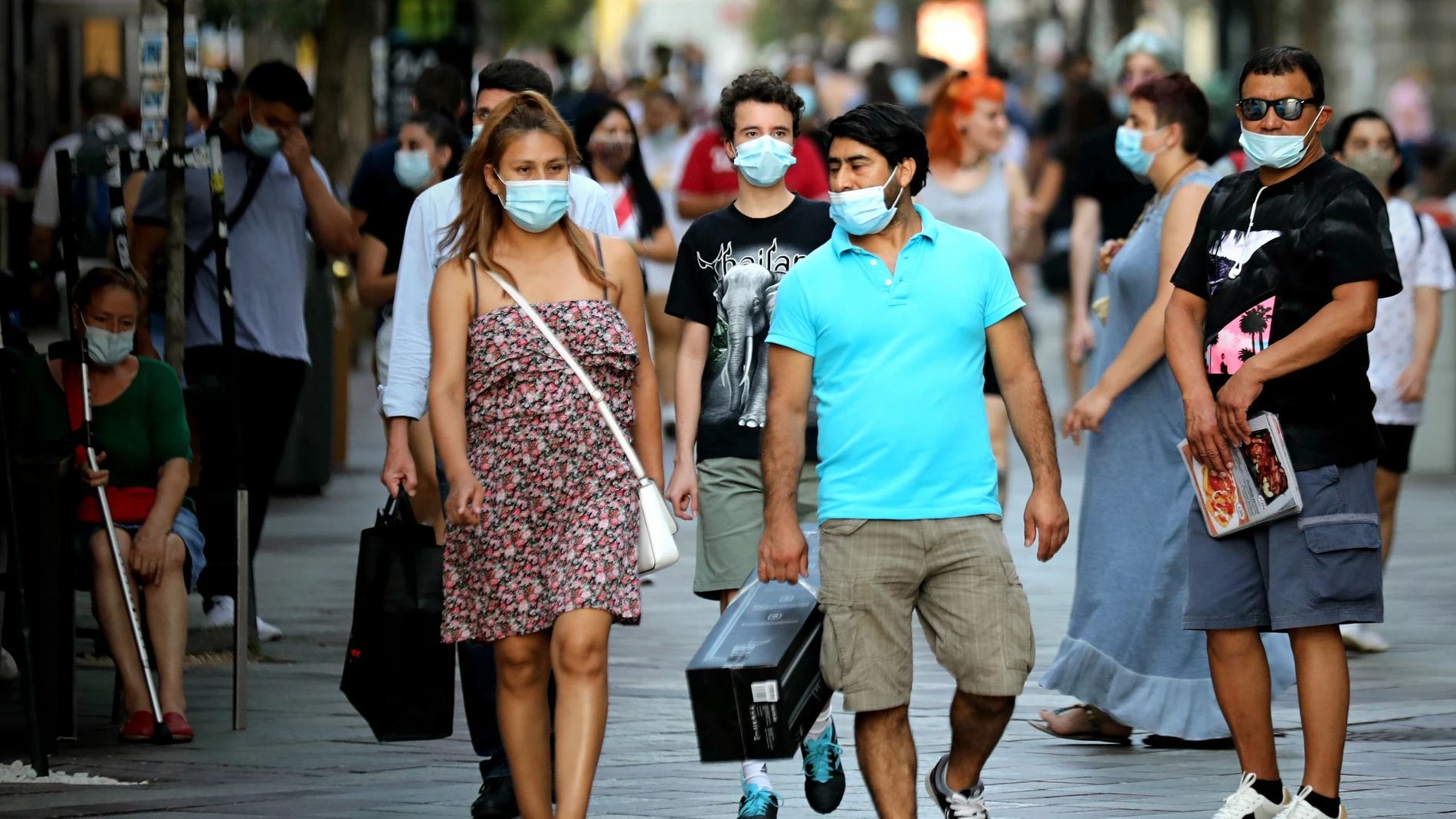 El uso de mascarillas es la principal medida de seguridad tomada ante los rebrotes