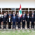 Imagen de la toma de posesión del gobierno libanés el pasado enero