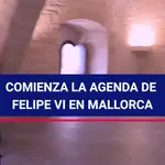 El Rey comienza su agenda en Mallorca