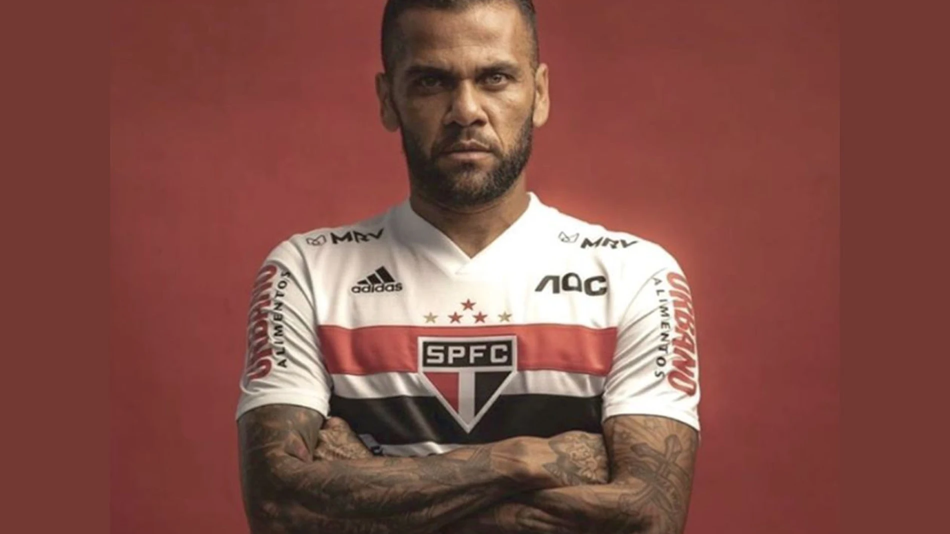 Dani Alves, actual jugador del São Paulo.