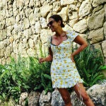 Paula Echevarría con el conjunto de Bershka más viral del verano.