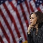 La senadora y aspirante a la vicepresidencia de EE UU, Kamala Harris