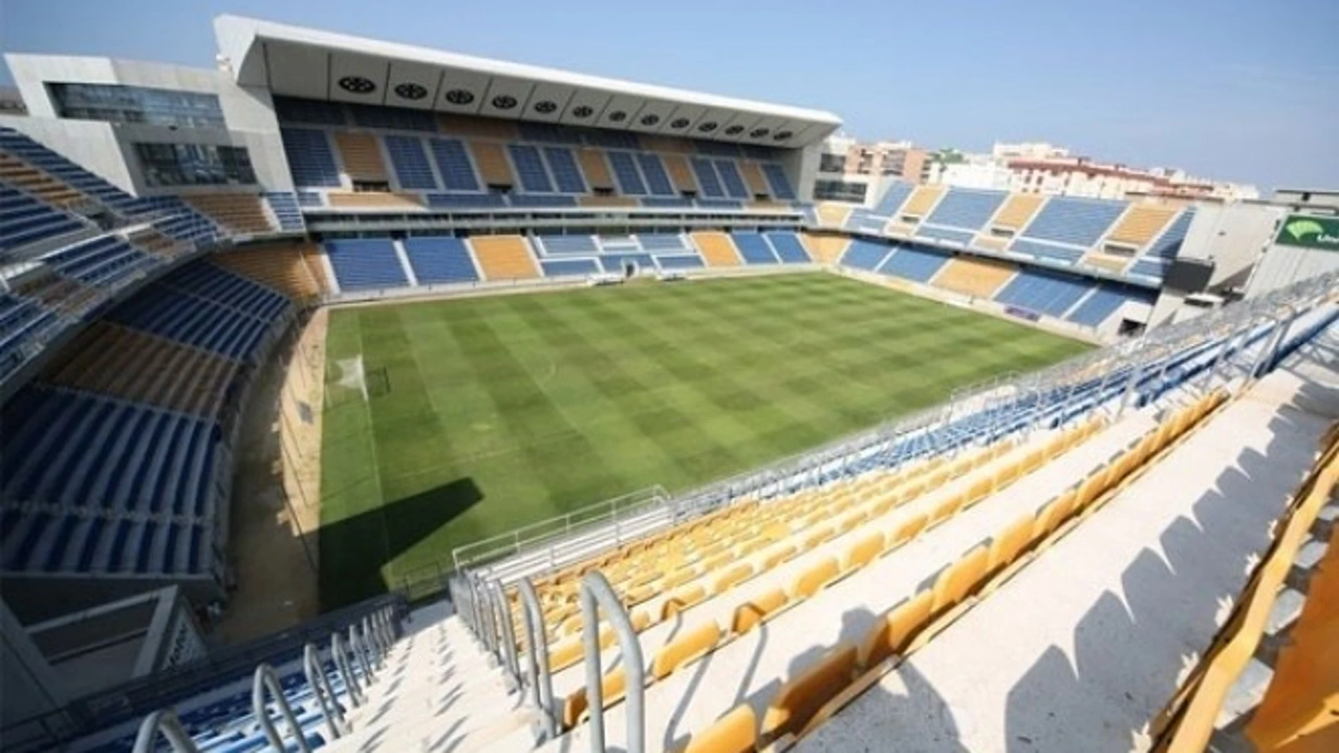 El todavía denominado Estadio Ramón de Carranza de Cádiz
