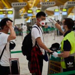 El 72,5 por ciento de los casos que entraron por el aeropuerto de Barajas se detectaron en julio