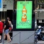 Campaña del Ayuntamiento de Madrid contra el botellon