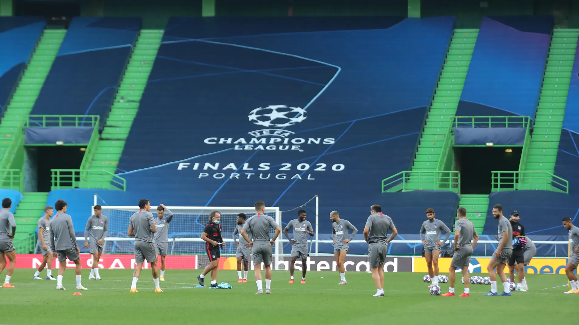 Atletico Madrid training session