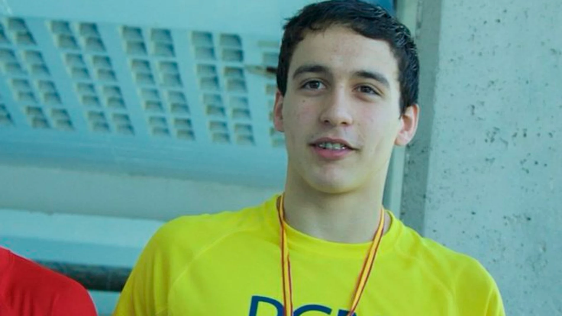 El nadador Ramiro Tosone.
