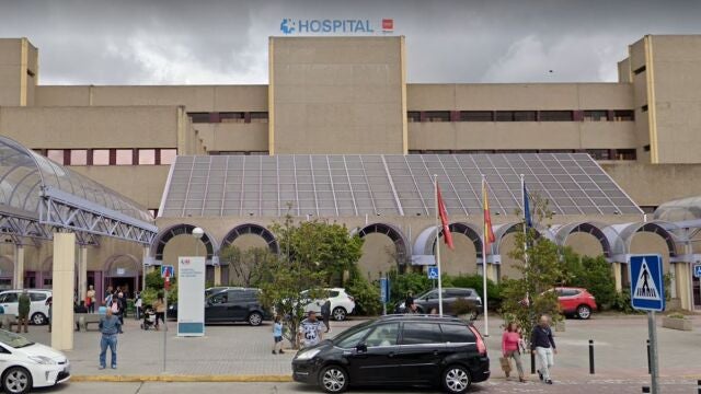 Fachada del Hospital de Getafe