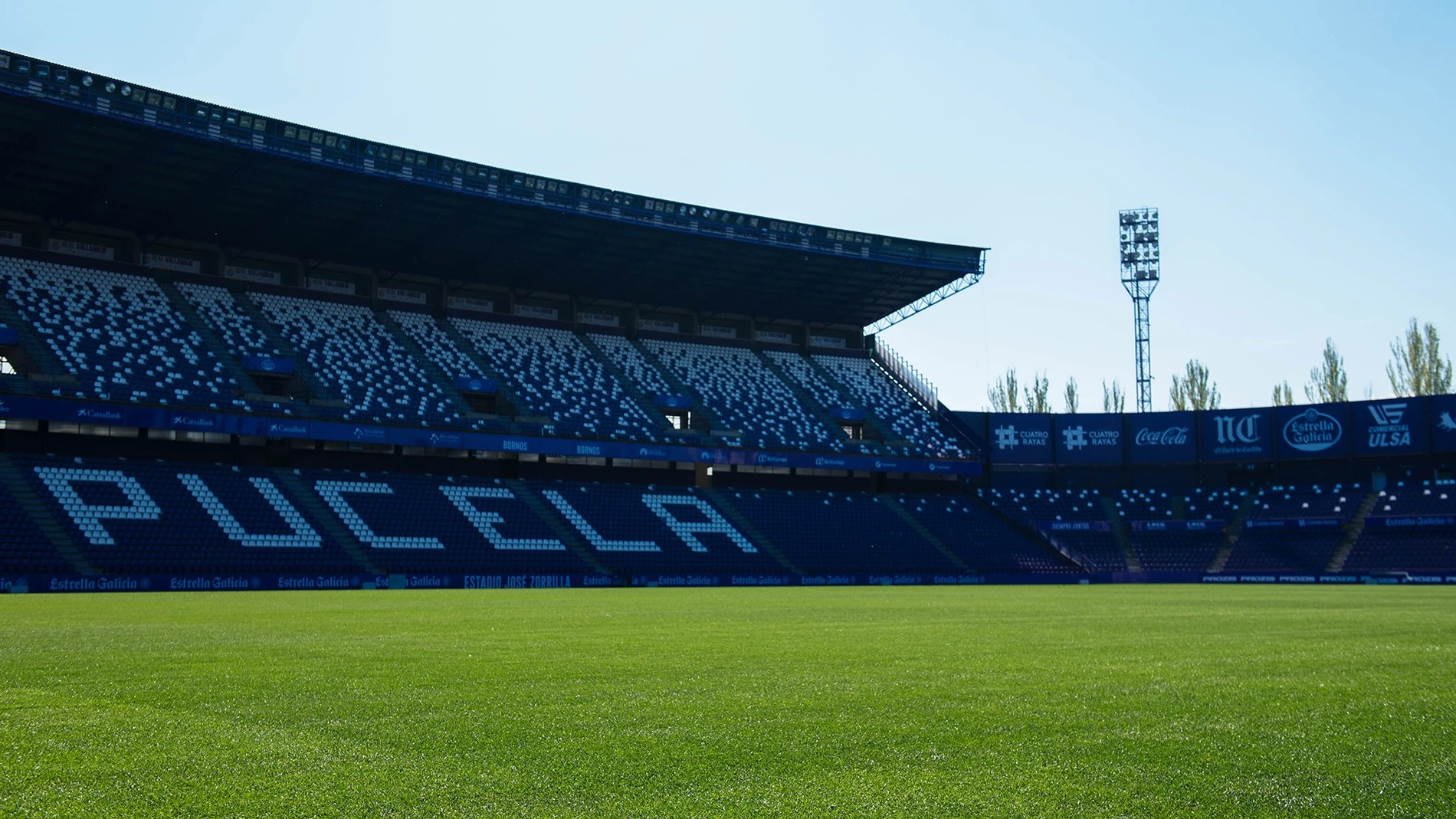 Estadio José Zorrilla de Valladolid.