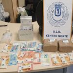 La Policía Municipal, incauta dos kilos de cocaína, 1.960 euros y dos detenidos