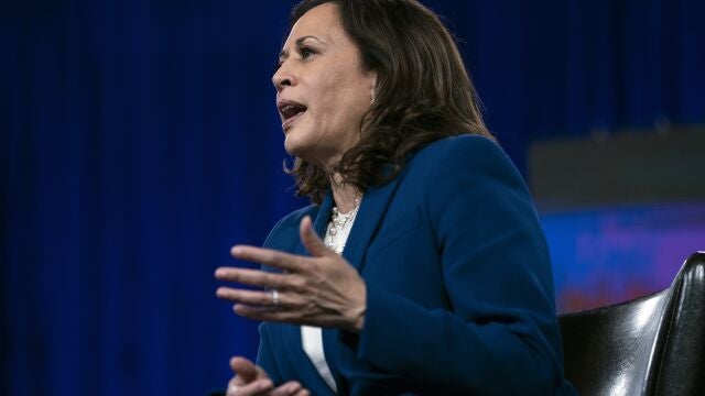 La senadora Kamala Harris acompaña a Joe Biden en la candidatura demócrata a la Casa Blanca
