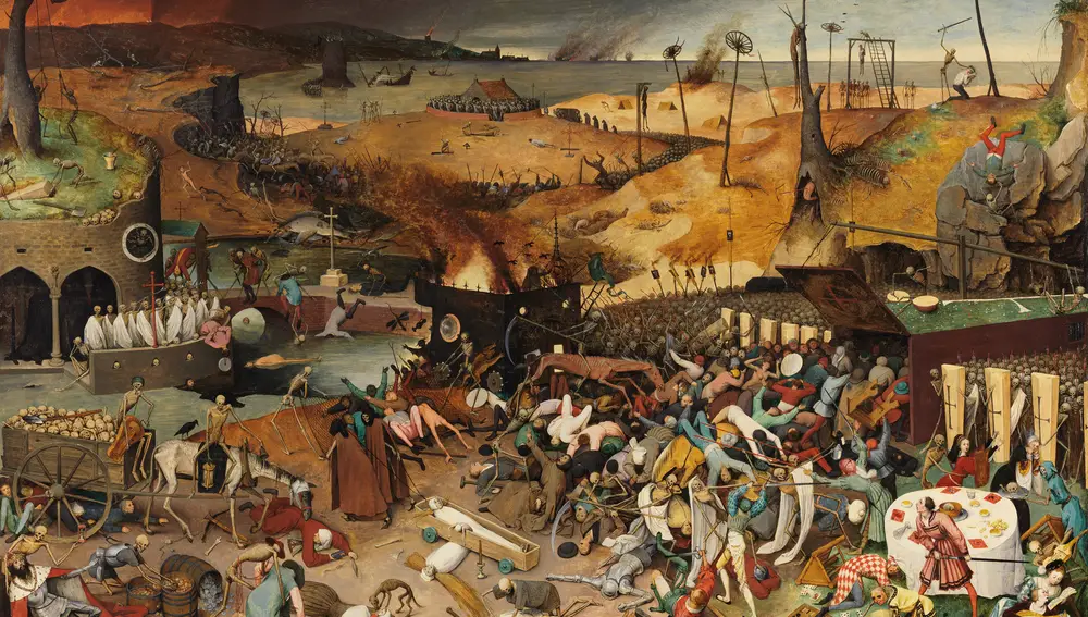 &quot;El triunfo de la Muerte&quot;, óleo de Pieter Brueghel el Viejo.