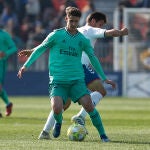 Miguel Baeza con el Real Madrid Castilla.