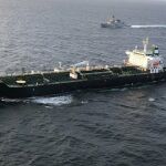 Petrolero iraní 'Fortune' a su llegada a Venezuela con un cargamento de gasolina en mayo