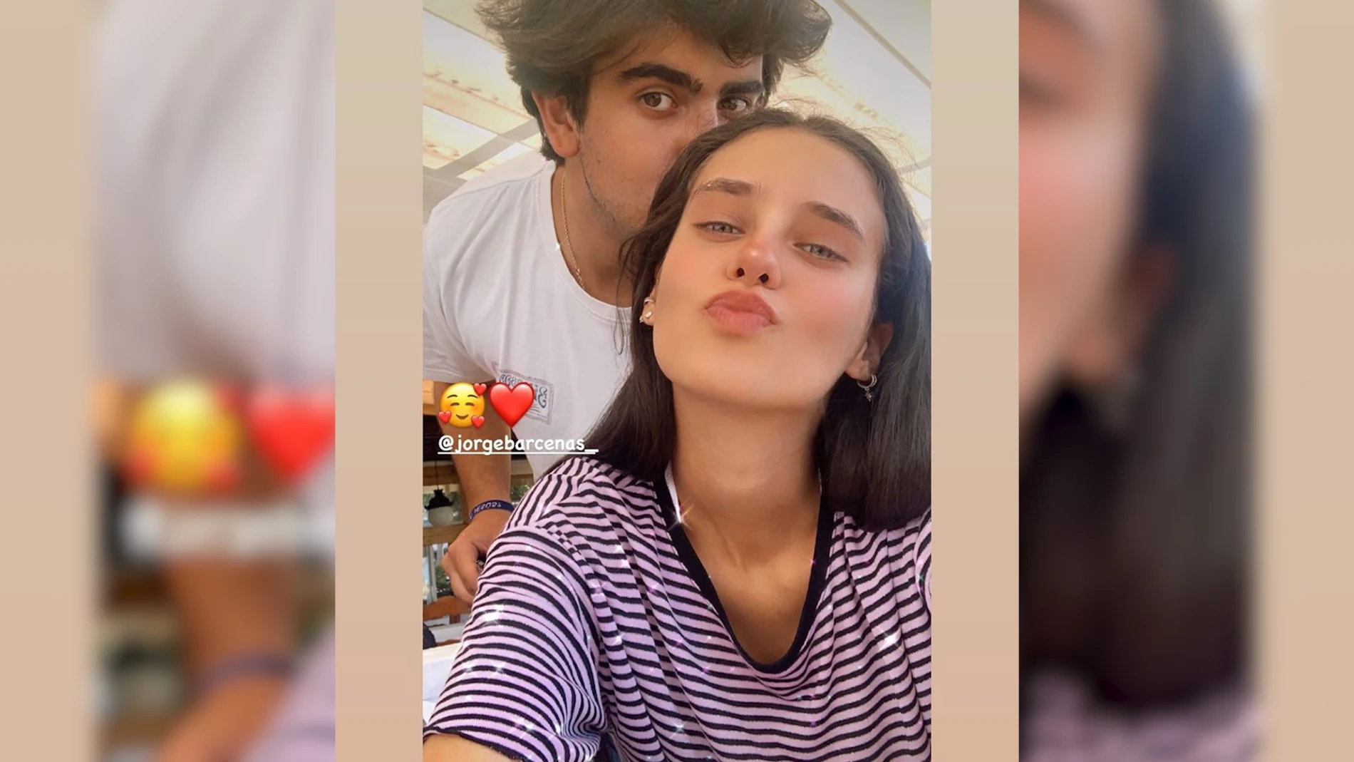 Victoria Federica y Jorge Bárcenas publican su fotografía más romántica