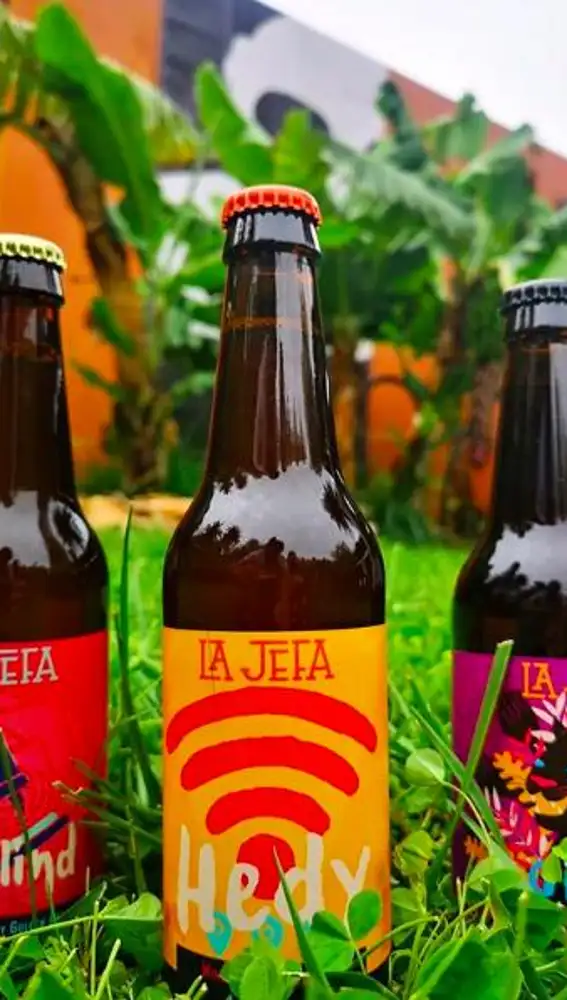 Las tres cervezas canarias de La Jefa