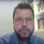 Pere Aragonès (ERC) en una reunión virtual con otros partidos sobre la monarquíaERC16/08/2020