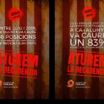 Campaña de Societat Civil Catalana contra las consecuencias económicas del "procés"