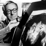 Ray Bradbury fotografiado en Los Ángeles