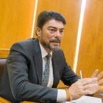 El alcalde de Alicante, Luis Barcala