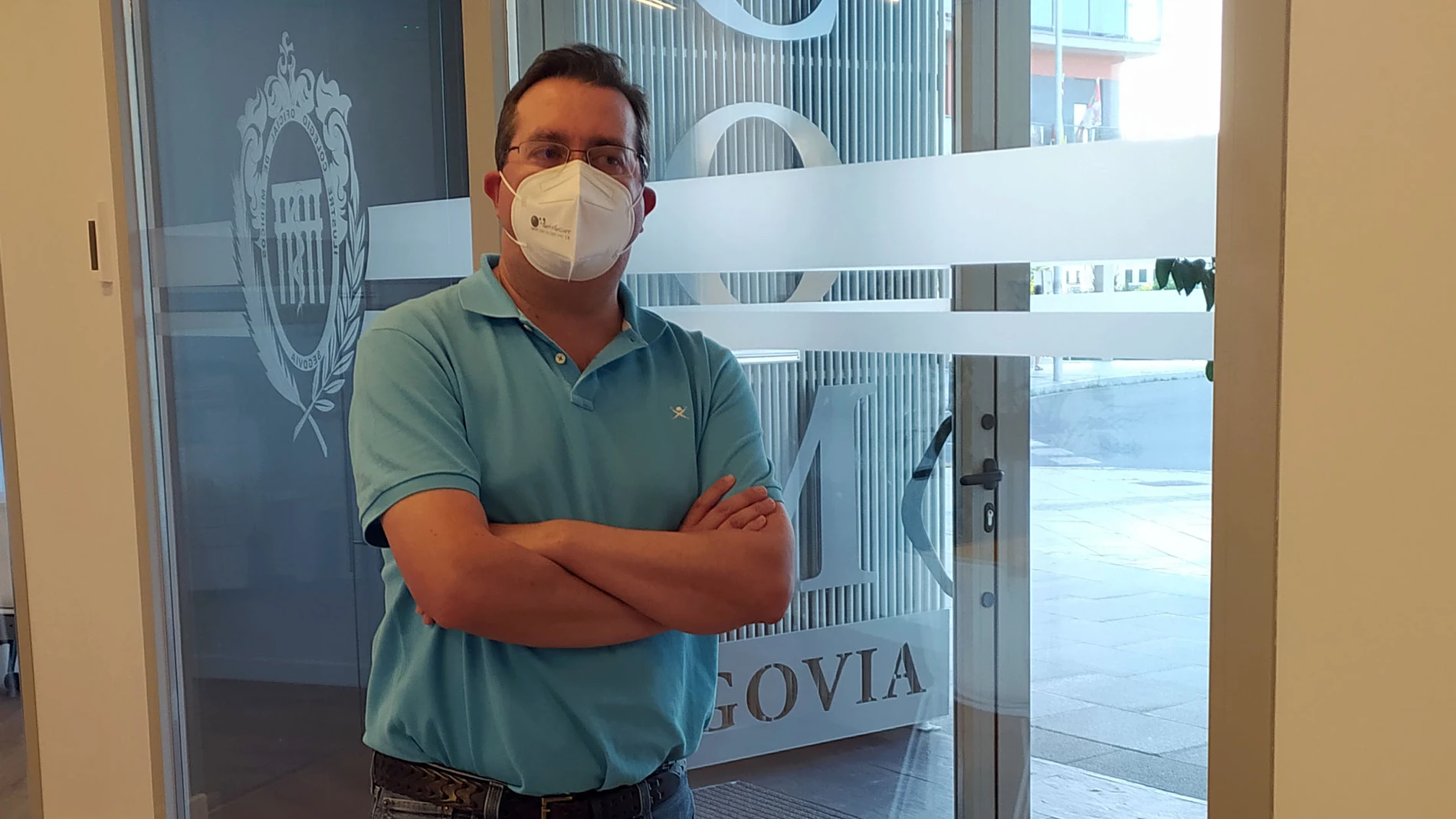 El presidente de la Sociedad Castellanoleonesa y Cántabra de Patología Respiratoria (Socalpar) y vicepresidente del Colegio Oficial de Médicos de Segovia, Graciliano Estrada