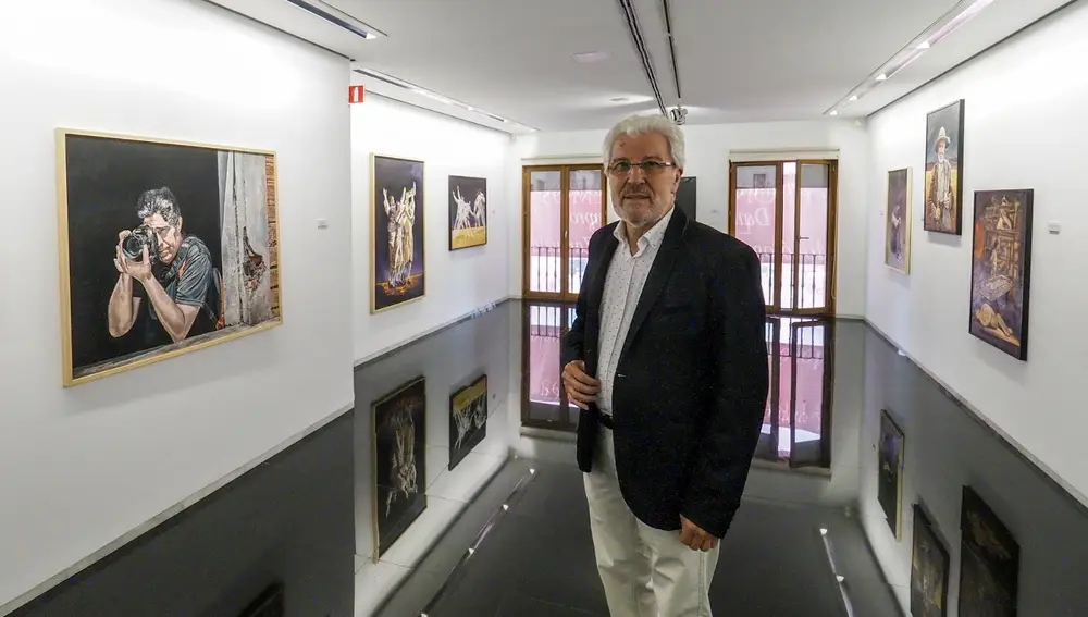 Miguel Ángel Soria expone en el Teatro Zorrilla ‘Efectos encontrados’