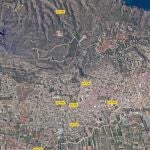El incendio se ha declarado en Xàbia, a las faldas del Montgó
