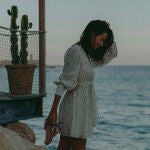 Sheila Conde con el vestido de Zara que parece de YSL.