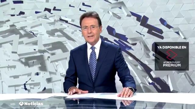 Matías Prats, hoy en "Antena 3 Noticias 2"