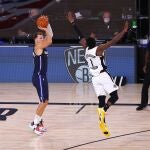 El triple de la victoria de Doncic ante los Clippers