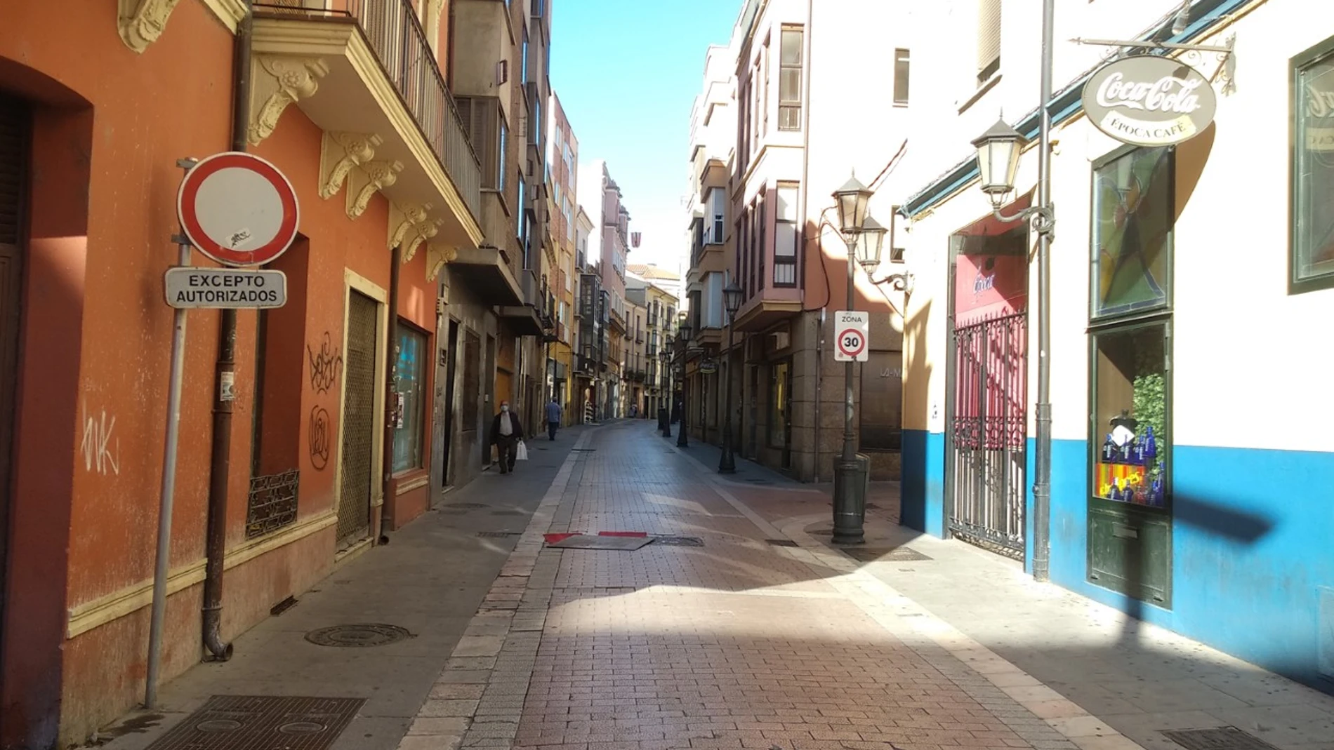 Calle San Andrés de la capital zamorana