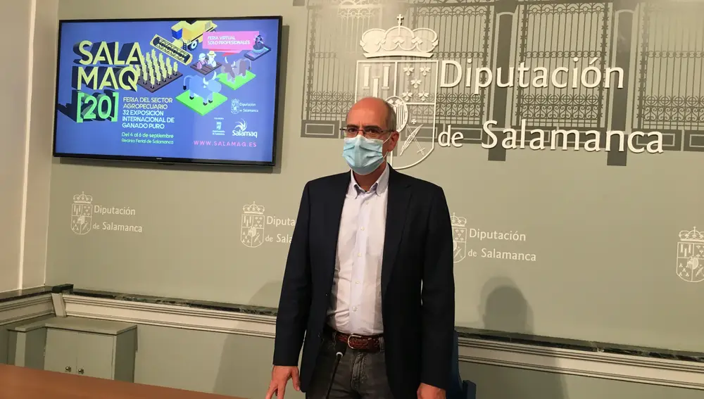 El presidente de la Diputación, Javier Iglesias.DIPUTACIÓN DE SALAMANCA25/08/2020
