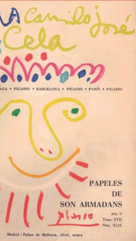 Número homenaje a Picasso en Papeles de Son Armadans, año V, tomo XVII, núm. XLIX. Palma de Mallorca, abril de 1960.