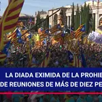 La Diada queda eximida de la prohibición de las reuniones de más de 10 personas en Cataluña