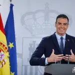 Rueda de Prensa se Pedro Sánchez después del consejo de ministros