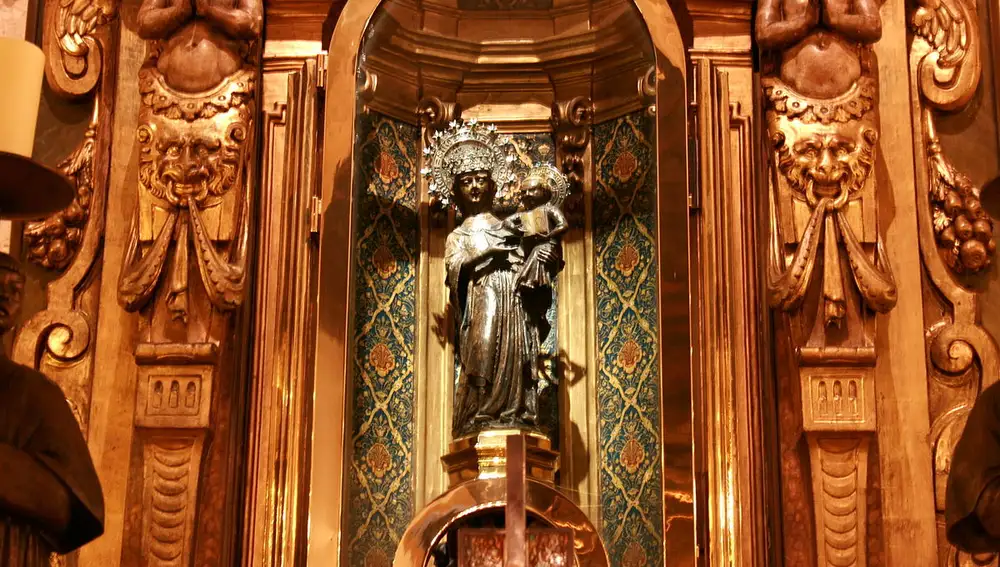 La Virgen de Lluc, patrona de Mallorca.