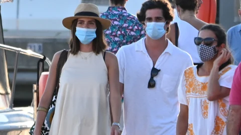 Sofia Palazuelo y Fernando Fitz James Stuart en Marbella 15/08/2020